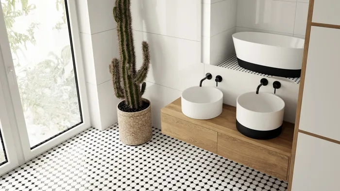 ALASKA White, texture du carrelage céramique uni blanc