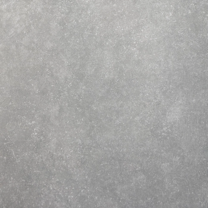 Bel Gray, scène posée du carrelage céramique effet béton gris