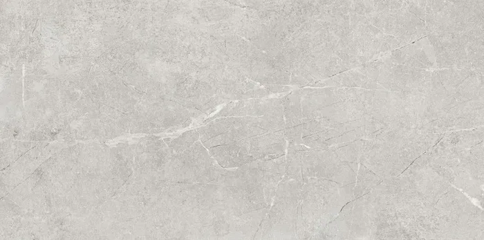 Concept Grey, installed scene of the grey natural stone look ceramic tile