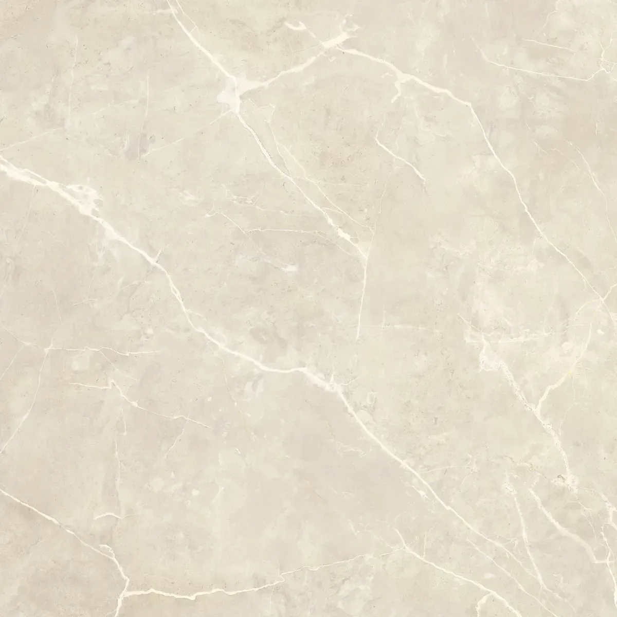 Messa Bone, installed scene of the beige marble look ceramic tile